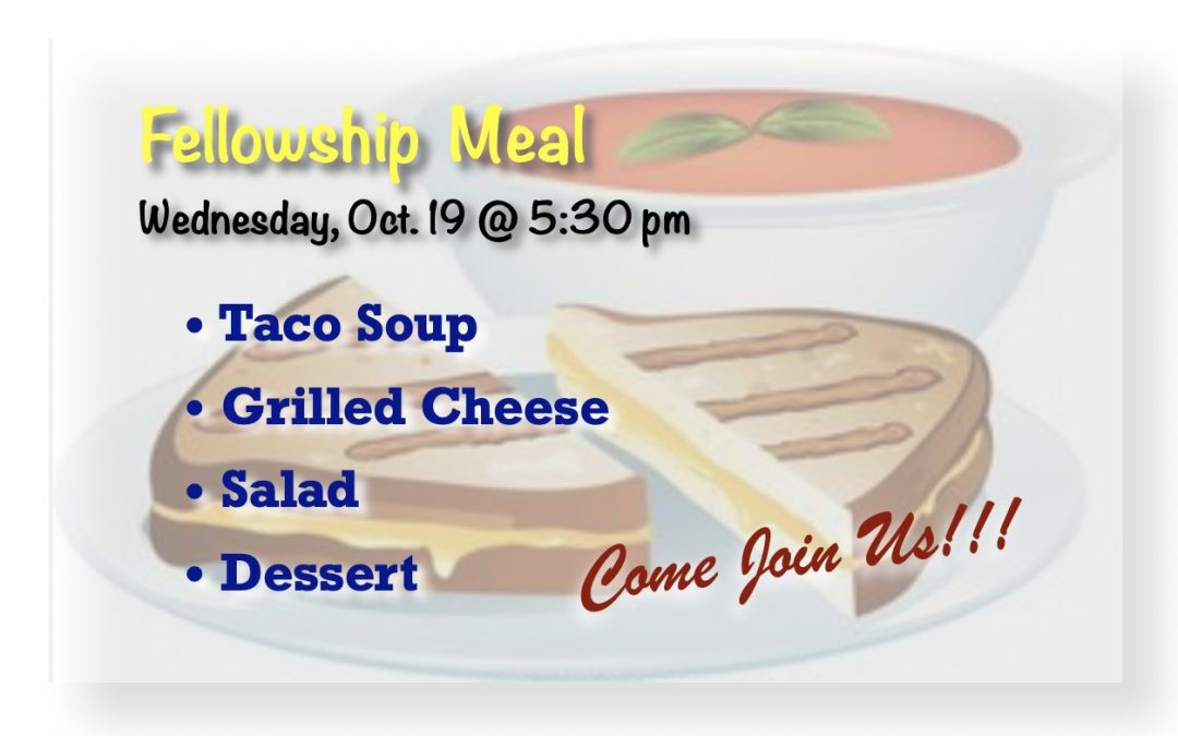 Fellowship Meal